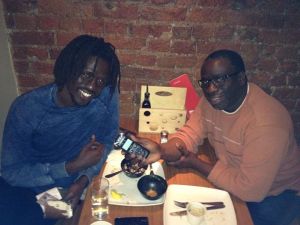 Interviewing Emmanuel